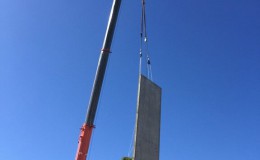Structural Steel and Precast Panel Erection3